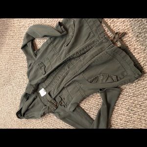 Army green jacket